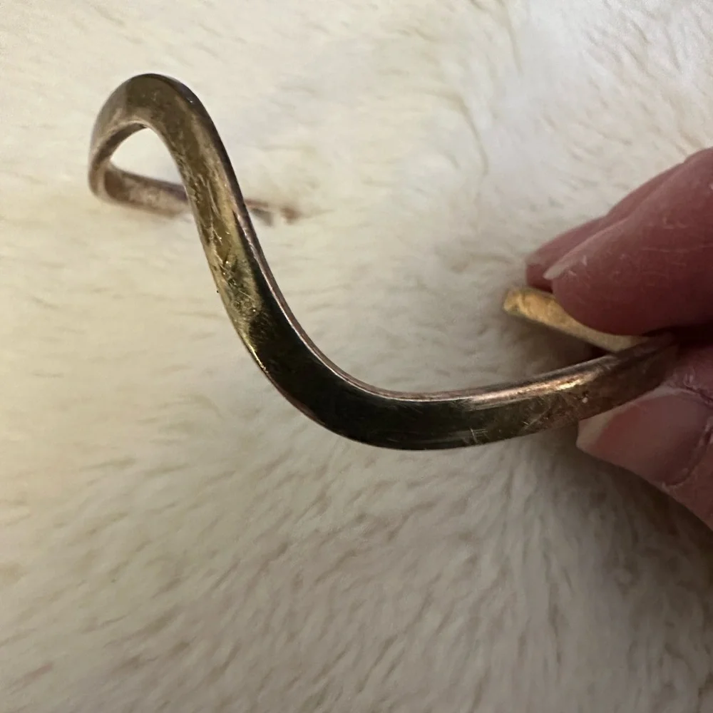 Sterling Silver Cuff Bracelet - Picture 4 of 5